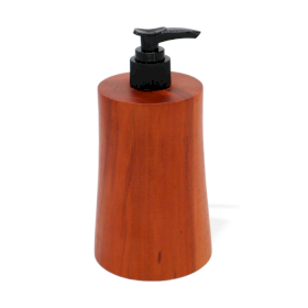 6x Dispensador de Jabón de madera de Teca Natural - Cono