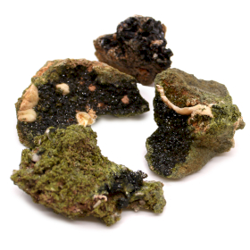 Minerales - Epidota (aprox. 10 piezas)