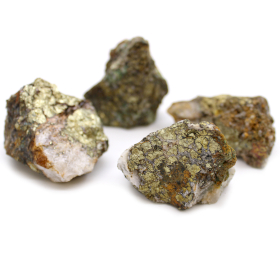 Minerales - Calcopirita (aprox. 80 piezas)