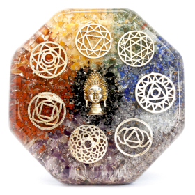 Orgonite de oficina - Buda Chakra -Grande