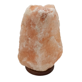 Lámpara de sal natural y base apx 3-4kg