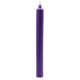 100x Velas de Color a Granel - Morado Rústico - Paquete de 100