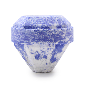 16x Bomba de Baño de Piedras Preciosas - Blanca y Azul