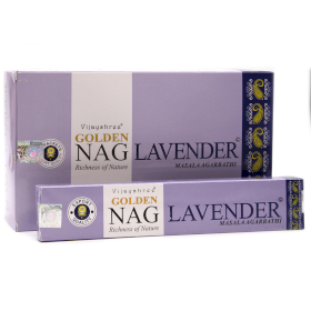 12x Incienso Golden Nag 15g - Lavanda