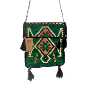 Bolso Kilim - Verde