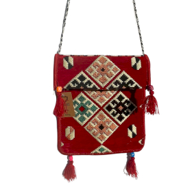 Bolso Kilim - Rojo