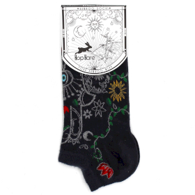 3x M/L Calcetines Cortos de Bambú Hope Hare (41-46) - Hamsa