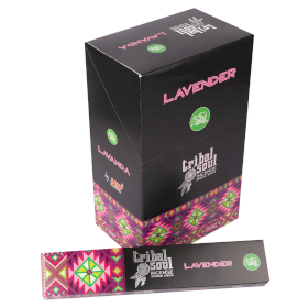 12x Varillas de Incienso Tribal Soul - Lavanda