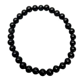 4x Pulsera Manifestación Piedras Preciosas - Ágata Negra- Protección