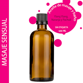 10x Aceite de Masaje - Sensual 100ml - Sin etiquetar