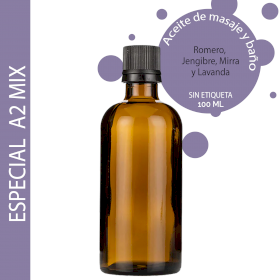 10x Aceite de Masaje - Especial A2 Mix 100ml - Sin etiquetar