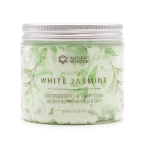 3x Jabón Batido Chantilly  -Jazmín Blanco 120g