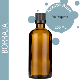 10x Aceite Base de Borraja - 100ml - Sin etiquetar