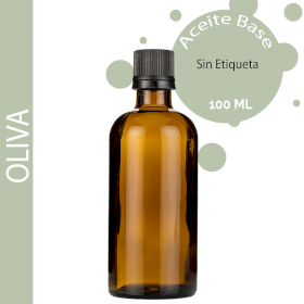 10x Aceite Base de Oliva - 100ml - Sin etiquetar