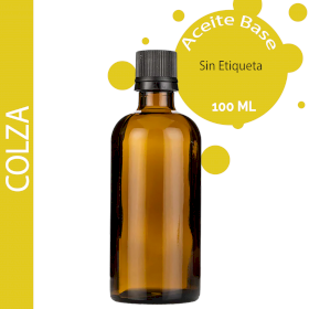 10x Aceite Base de Colza - 100ml - Sin etiquetar