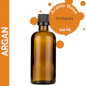 10x Aceite Base de Argán - 100ml - Sin etiquetar