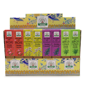 48x Pack de Inicio de Incienso para Fumigación Inspirado en la Tierra (12x4 Aromas)