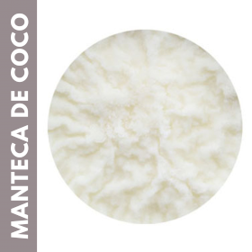 50x Manteca Corporal Pura 90g - Mantequilla de Coco - Sin etiqueta