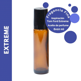 6x Aceite de Perfume Roll On 10ml - Sin Etiqueta - Extreme