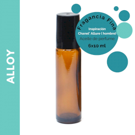 6x Aceite de Perfume Roll On 10ml - Sin Etiqueta - Alloy