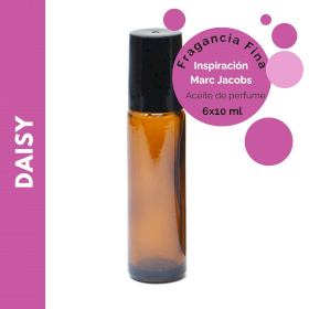 6x Aceite de Perfume Roll On 10ml - Sin Etiqueta - Daisy