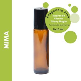6x Aceite de Perfume Roll On 10ml - Sin Etiqueta - Mima