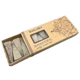 12x Conos de Piramide Banjara Smudge - Copal Maya