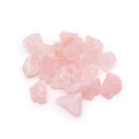 Cristales en Bruto 500g - Cuarzo Rosa