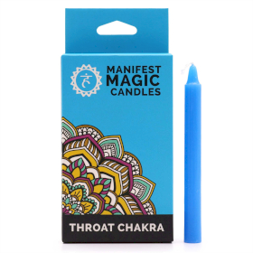 3x Velas Mágicas (pack de 12) - Azul - Chakra Garganta