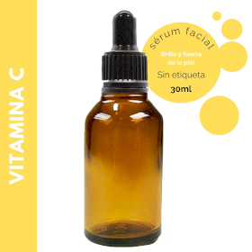 10x Sérum Facial Vitamina C 30ml - Sin Etiqueta