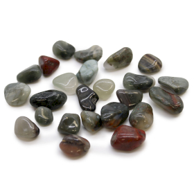 24x Pequeñas piedras africanas - Bloodstone - Sephtonite