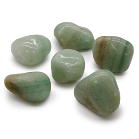 6x Piedras africanas grandes - Aventurina