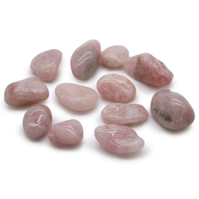 12x Piedras africanas medianas - Cuarzo rosa