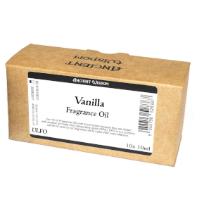 10x Aceites de Fragancia sin etiqueta 10ml - Vainilla