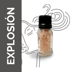 10x Sal aromatica de aromaterapia - Explosión - Sin etiqueta