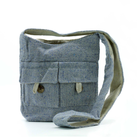 Bolso de dos Bolsillos  - Comp Denim - Mediano