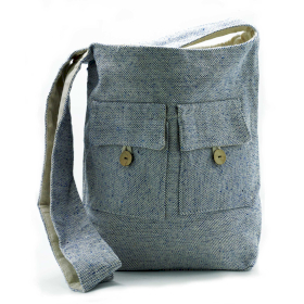 Bolso de dos Bolsillos  - Comp Denim - Grande