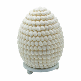 Lámpara Boho de Concha - Concha Ovalada - 15 cm