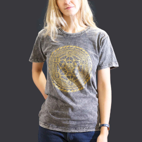 Camiseta Nomad Sari - Pequeña  Camiseta - Chakra - Gris oscuro