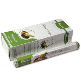 6x Incienso Aromatika sin carbón - Salvia blanca