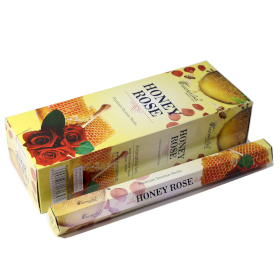 6x Incienso Aromatika sin carbón - Miel y rosa