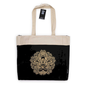 Bolsa Tote Extragrande - Lavado a la piedra  Chocolate - Hamsa