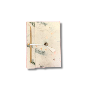 Cuaderno Mediano Lokta - Flores Mixtas Lokta