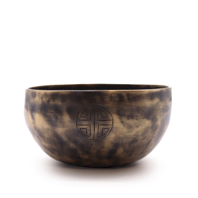 Cuenco Tibetano Indio Pequeño - Fases lunares - 13 cm