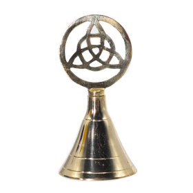 4x Campana de Altar de Latón - Triqueta