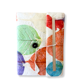 Cuaderno Mediano Lokta - Hoja de Bodhi