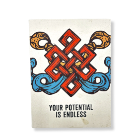 Cuaderno Grande Lokta  - Tu Potencial es infinito
