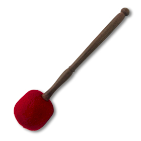 Palo de gong extra grande de fieltro - 34 cm