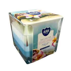 6x Tarro de Velas arcoíris -  Spa de autocuidado