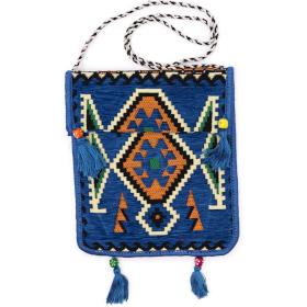 Bolso Kilim - Azul Cielo